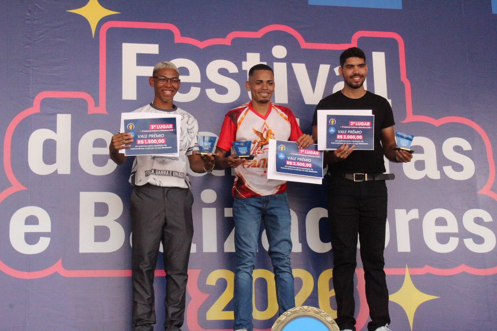 ​Estudantes da rede estadual conquistam destaque no 4º Festival de Fanfarras e Balizadore